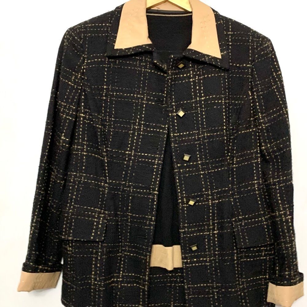 Alberta Feretti 3 piece skirt suit set